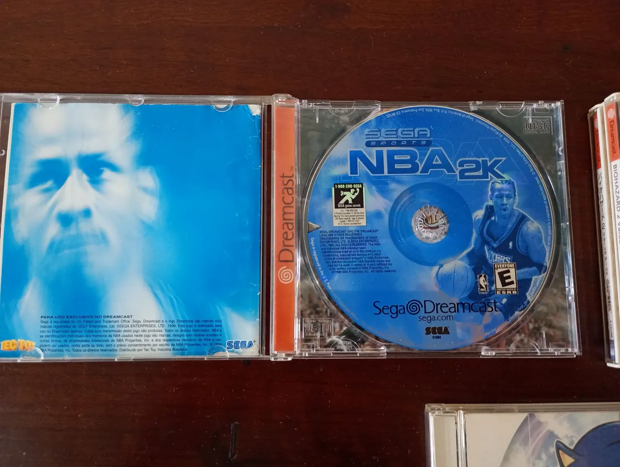 Jogo NBA 2k para Dreamcast