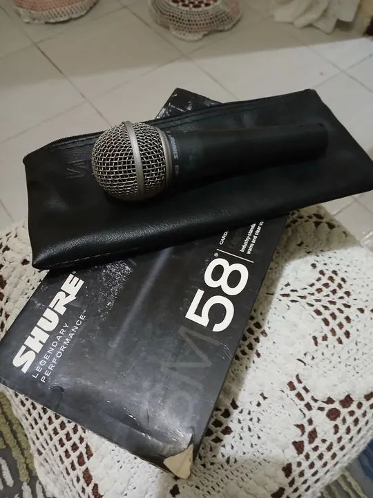 Microfone Shure Dinâmico Cardioide
