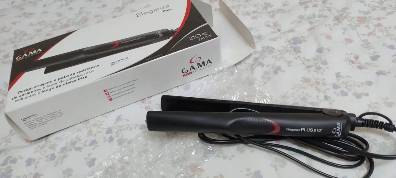 Prancha de cabelo Gama Eleganza Plus 210°C - Foto 3