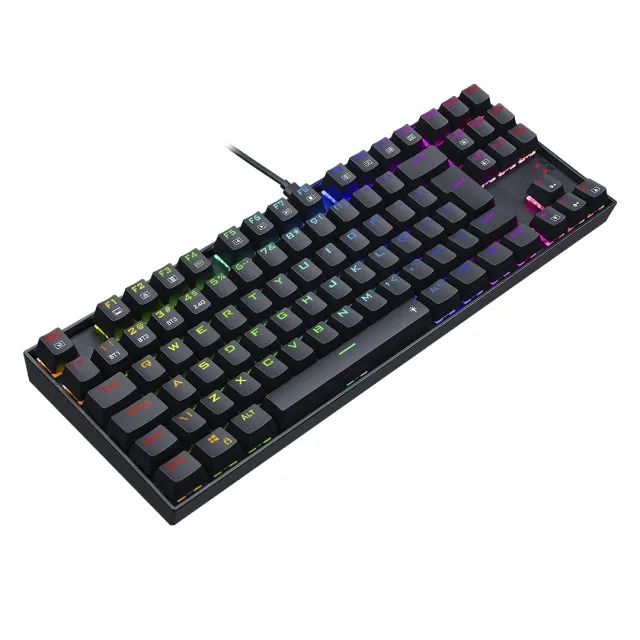 Teclado Mecânico 80% Redragon Kumara Pro Black RGB Bluetooth/Wireless - WZetta - Foto 5