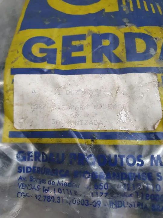 Corrente Para cadeado 60 cm duzia - Foto 2