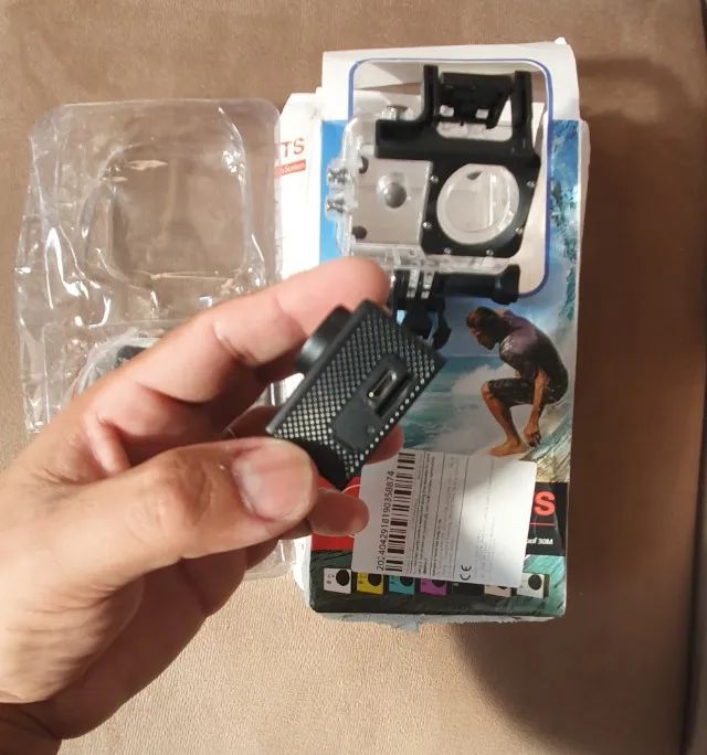 Câmera de ação 1080 + acessórios (Ideal para motovlogs) - Foto 2