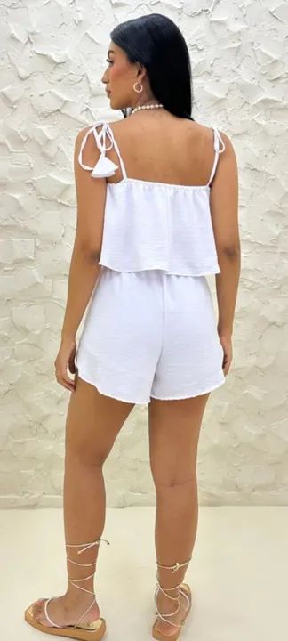Conjunto branco maravilhoso  - Foto 2