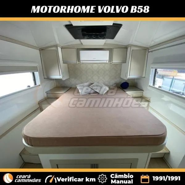 Volvo B58 Motorhome 1991 - Montagem 2020 - 8 Pessoas  - Foto 15