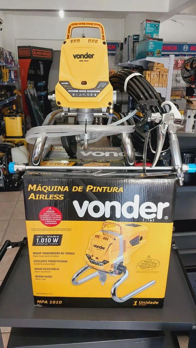 Máquina de Pintura Airless MPA1010 1.3hp Vonder 