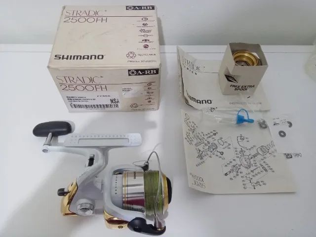 molinete shimano stradic 2500 fh a rb - japones