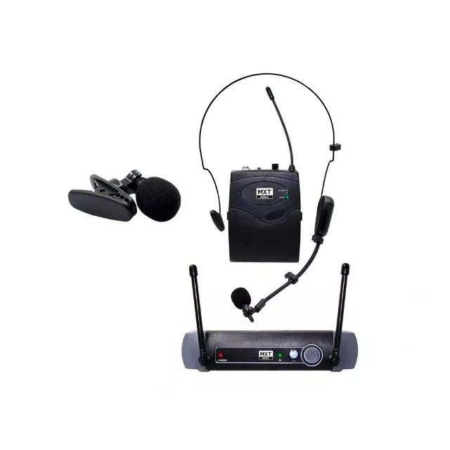 Microfone MXT Sem Fio Headset/Lapela UHF-10BP C/ Anatel - AC2159 - Foto 2