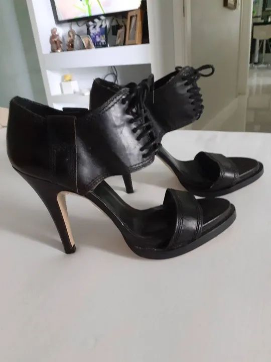 Sandália Zara (Preta) 36 - Foto 2