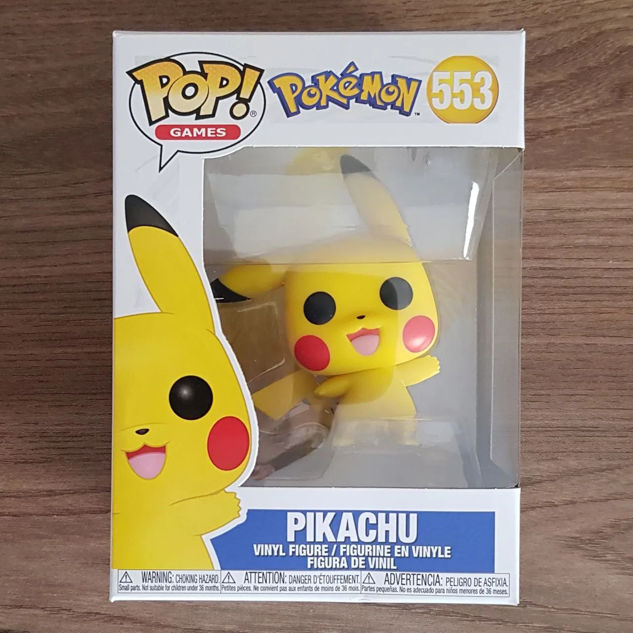Pokémon - Funko Pop! Games - (Waving) Pikachu #553