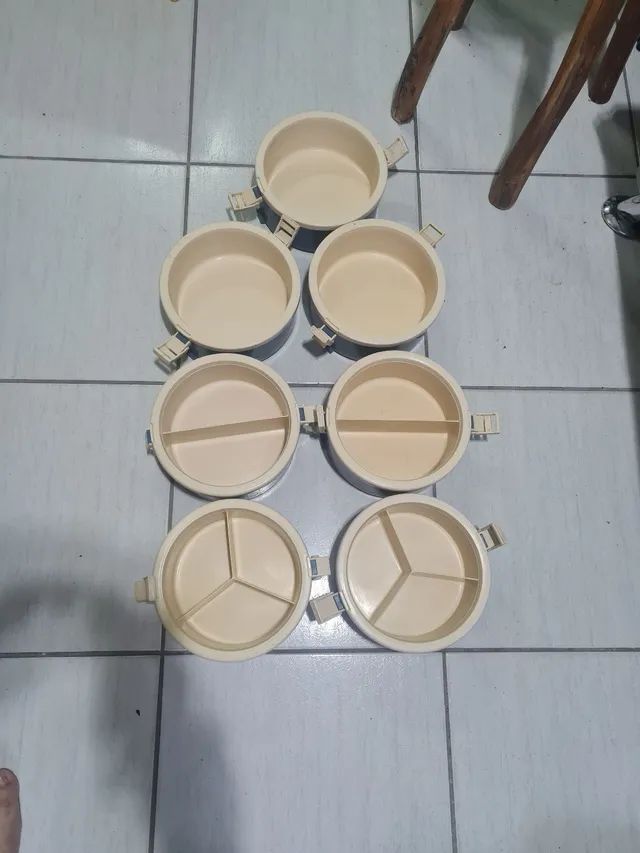 Conjunto / Kit de Marmitas Térmicas 7 unidades  - Foto 3