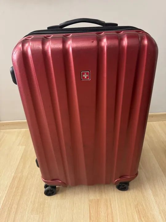 Mala M Swisswin vermelha - policarbonato