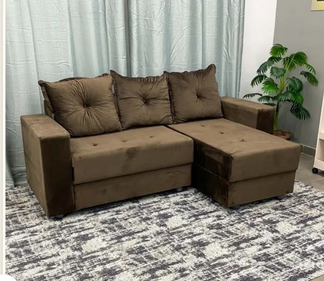Lindo Sofá na promoção ! Entrega e montagem grátis ! 