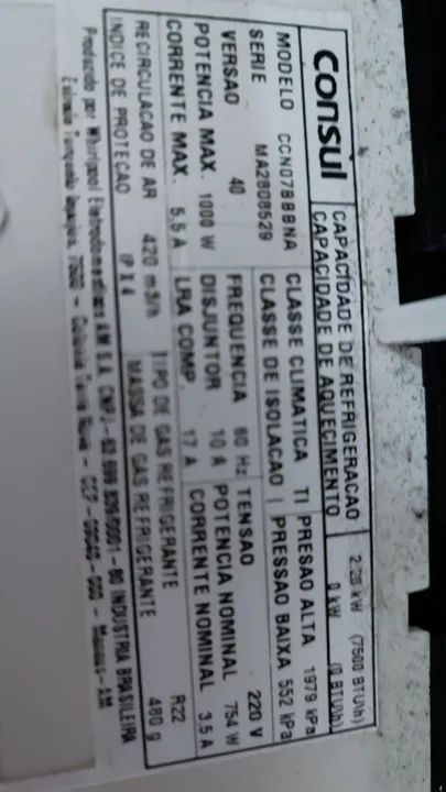 Ar Condicionado Consul Multi Air 7500 - Foto 6