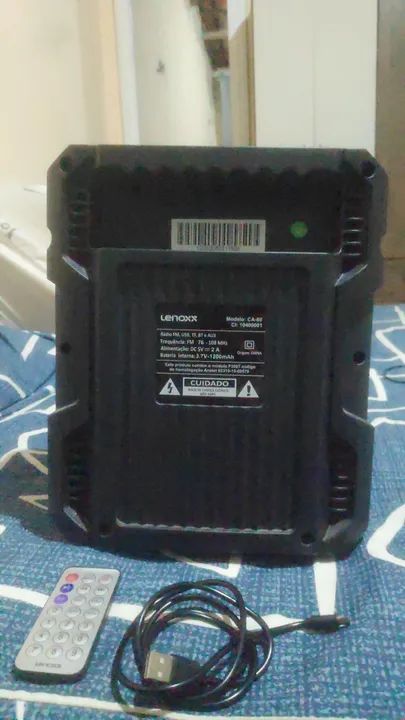 Caixa de Som Bluetooth Lenoxx 120W com função TWS - Foto 4