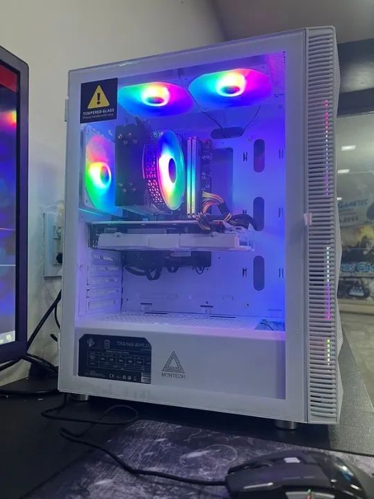 PC Gamer i5 10400F | 16 GBs | RTX 3060 8 GBs GDDR6 | SSD 512 GBs Novo c/ Garantia - Foto 4