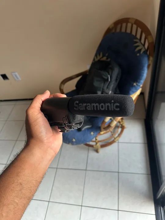 Microfone Shotgun Saramonic VMIC - Foto 6