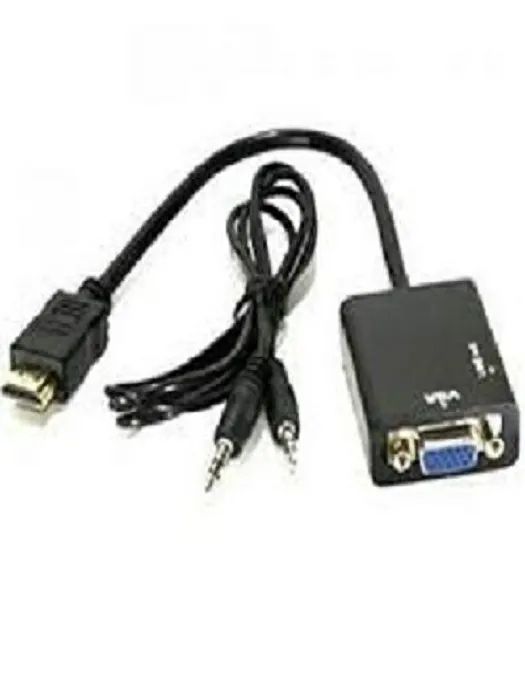 Adaptador Vga Para Hdmi Com Saída p2 - Foto 3