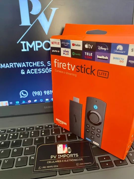 FIRE TV STICK LITE - (Lacrado) Entrega grátis - Foto 3