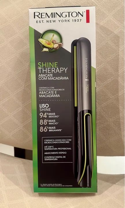 Chapinha de Cabelo Remington New Shine Therapy - Foto 2
