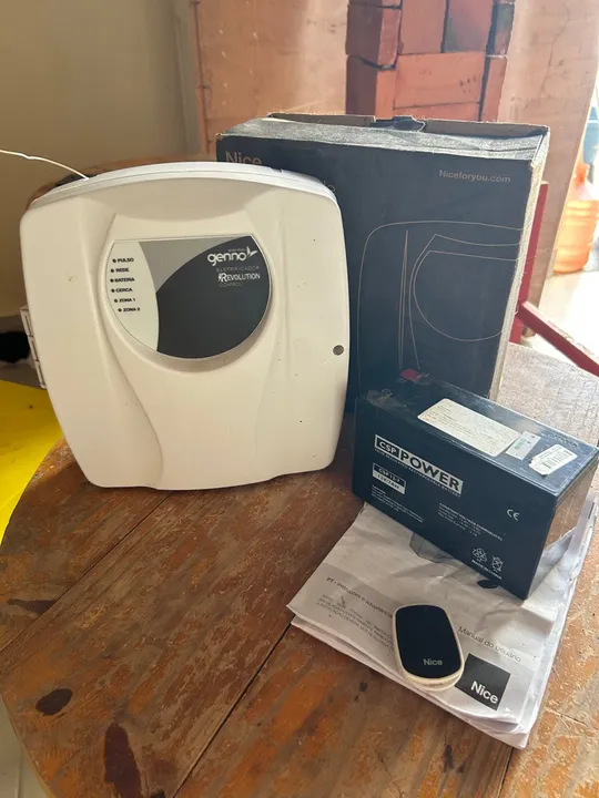 Central para Cerca Elétrica com bateria