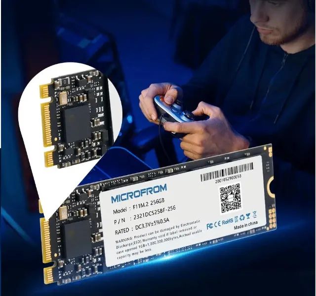 microfrom m2 disco solido ssd 128gb  sata 3 6gb/s ultravelocidade