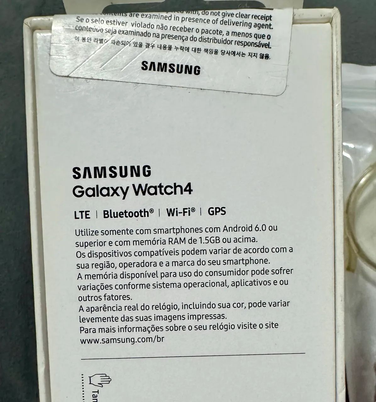 Galaxy watch 4 LTE 40mm com GPS E NFC - Foto 2