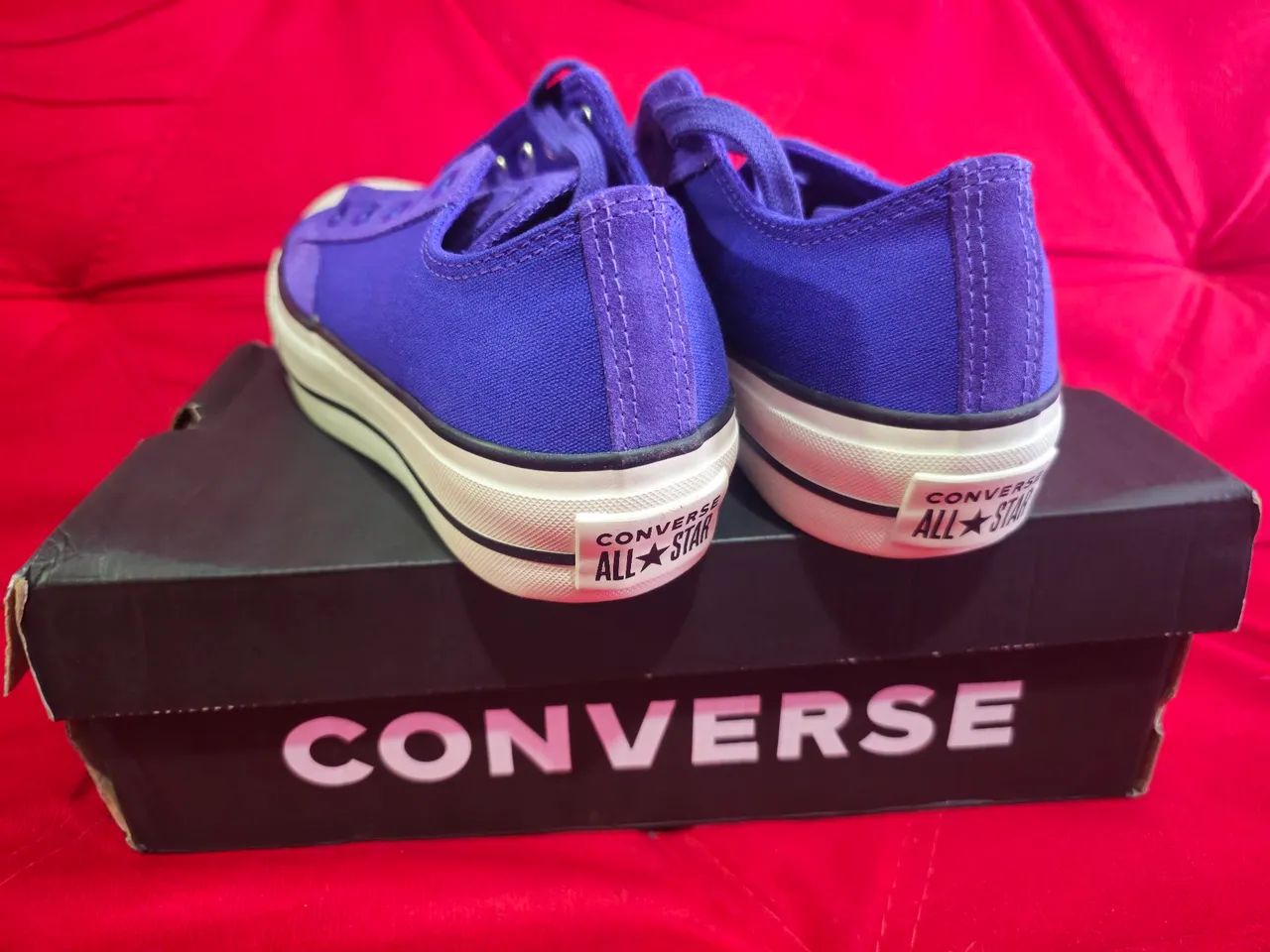 Converse Chuck Taylor All Star Lift Ox Crafted Colors Roxo Indigo
