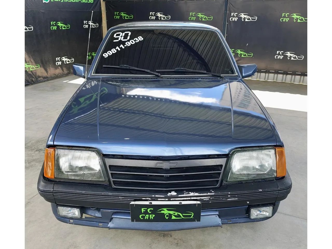 MONZA CLASSIC SE 2.0 /MPFI E EFI 2P E 4P  AZUL 1990/1990 - Foto 2