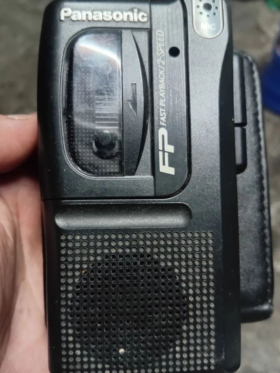 Gravador Panasonic vintage.