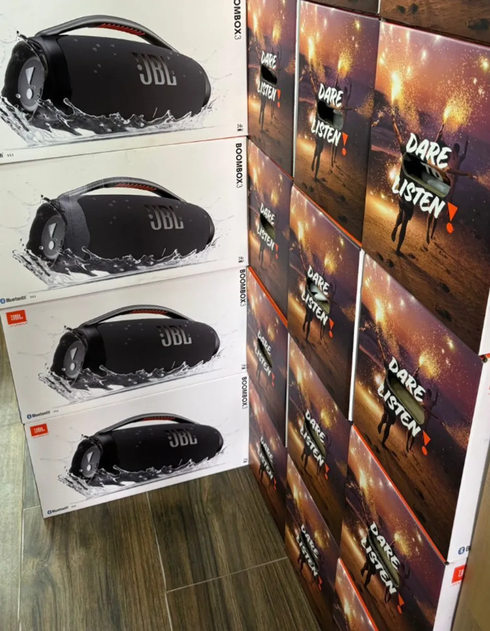 jbl boombox 3 lacrada zero na caixa com nota.
