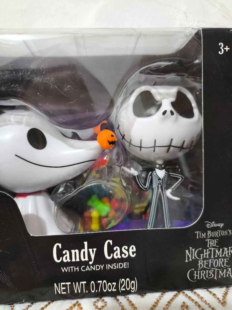  Figura Nightmare Before Christmas Jack Skellington Zero Candy Halloween Disney - Foto 3