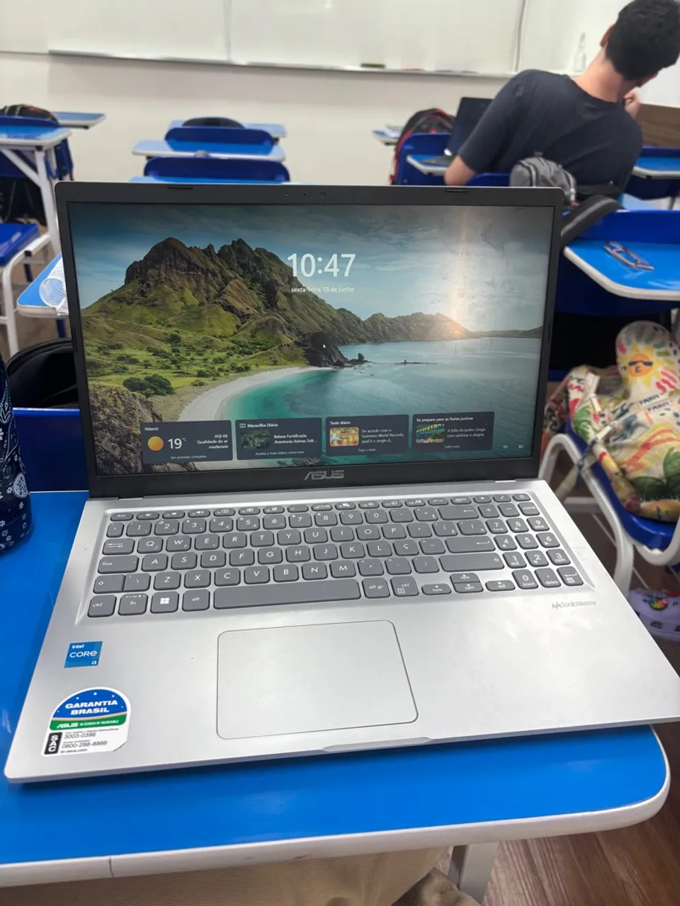 Notebook Asus com Intel Core - Tela 15"