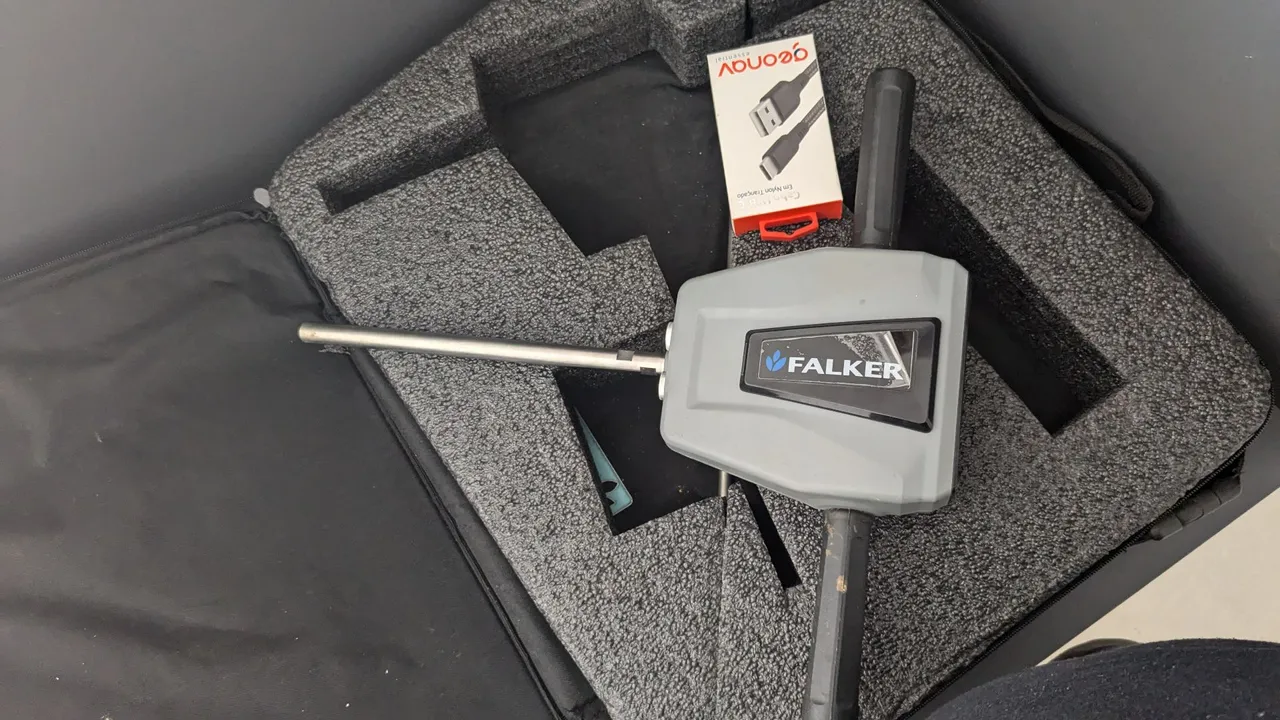 Detector de compactação do solo Falker