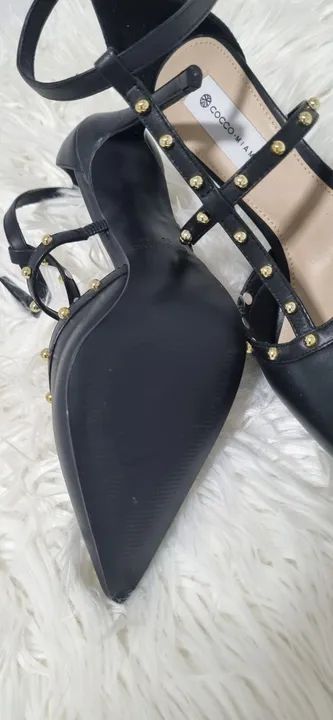 Scarpin preto coco miami  - Foto 3