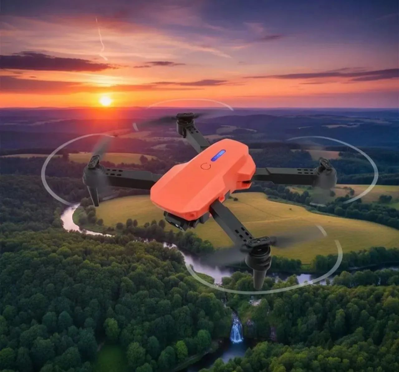 Mini drone com câmera 1x bateria  - Foto 5