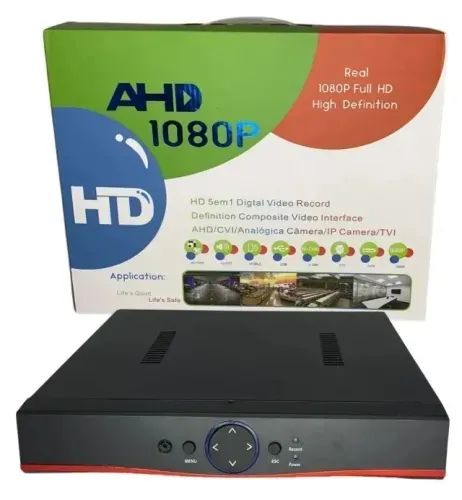 Dvr 16 Canal Gravador Digital 1080p Full Hd Preto Ptz Bivolt Monitoramento por App - Foto 2