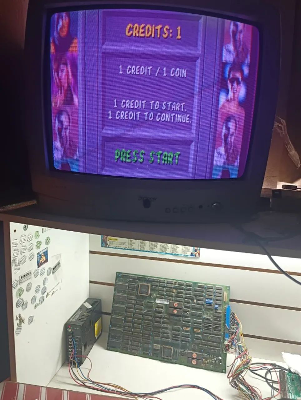 Placa fliperama Mortal kombat jamma 