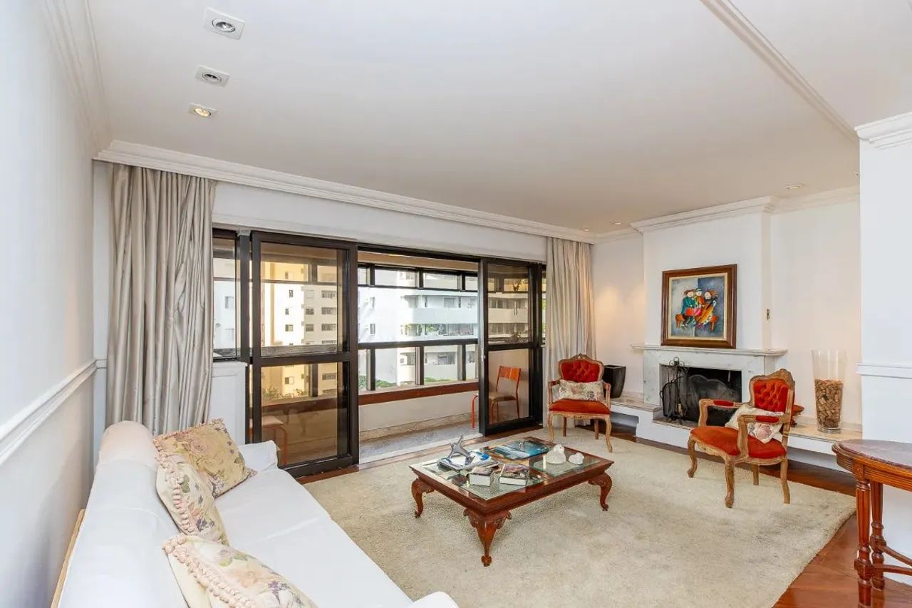 Apartamento tipo para venda em Moema com 4 quartos, sendo 3 suítes, 155m² - Foto 3