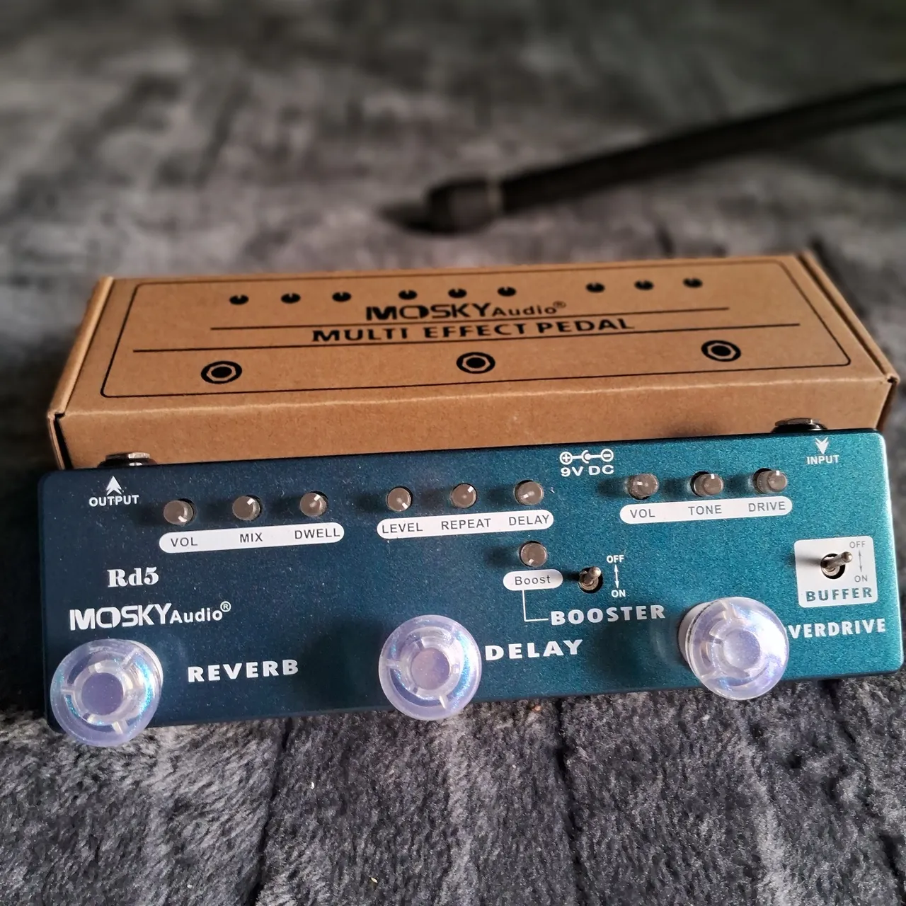 Pedal Multi-Efeitos Rd5 MoskyAudio