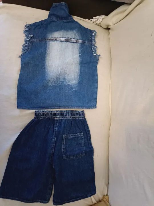 Conjunto Jeans Bebê Menino - Foto 3