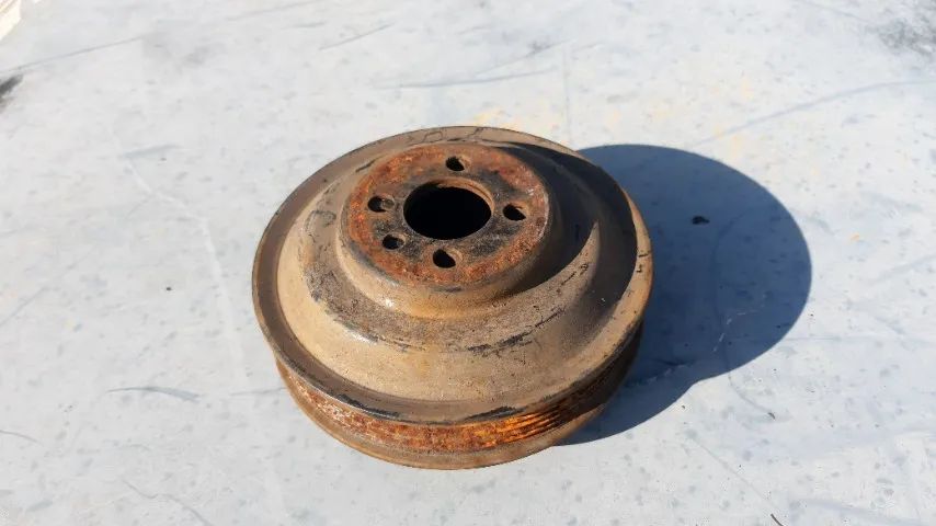 Polia virabrequim Vw Golf MK3 GLX GTi Polo Classic Seat Cordoba Ibiza - Foto 5