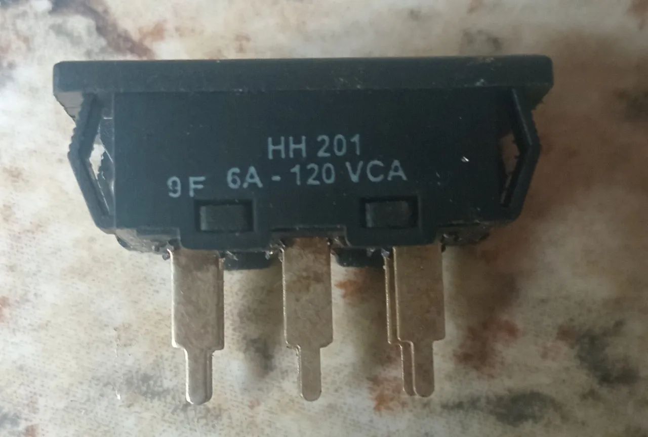 Chave HH 3 posições 6A 10 peças  - Foto 2