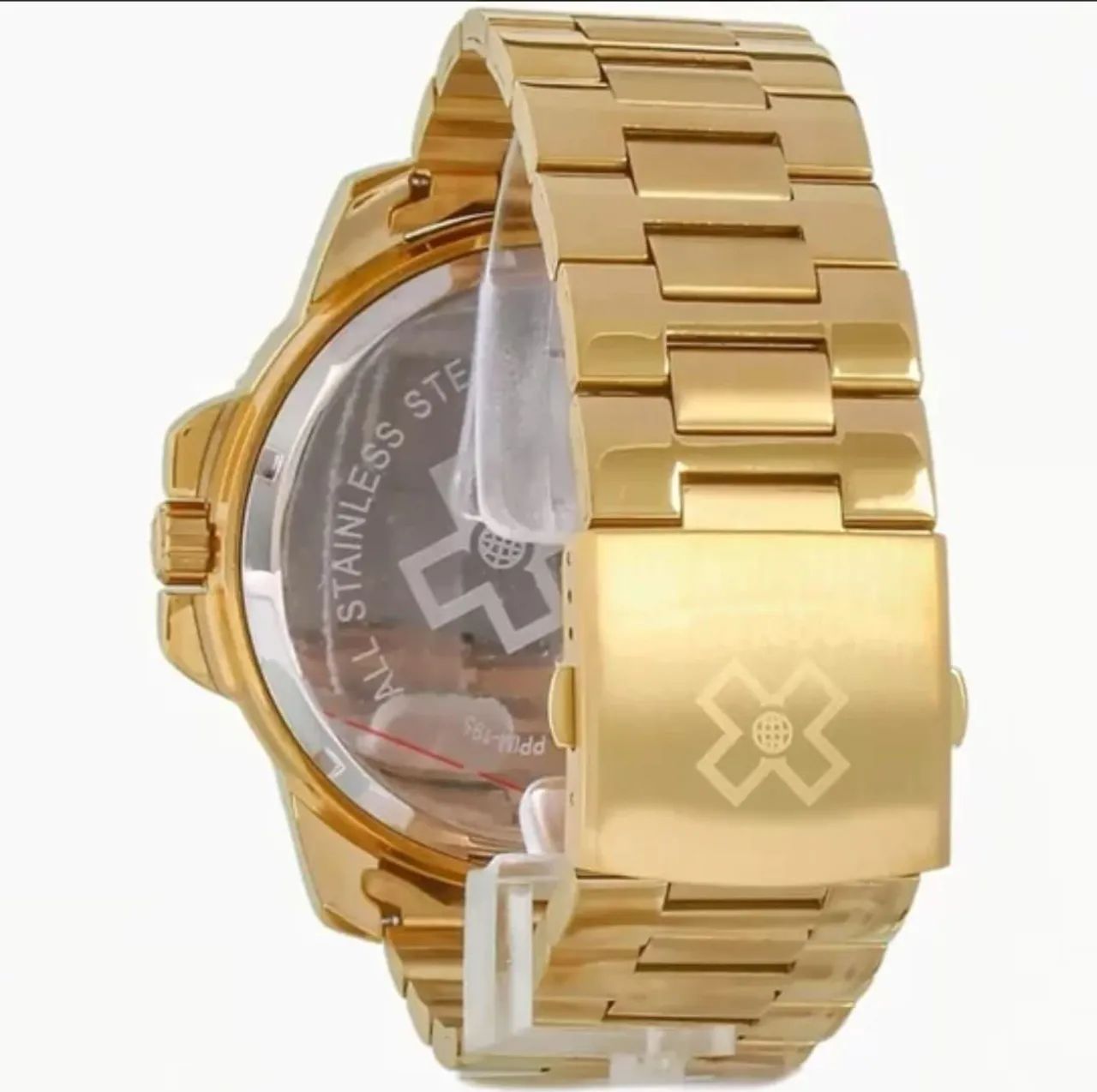 Relógio Novo Dourado X Games Grande Robusto Qualidade Absurda