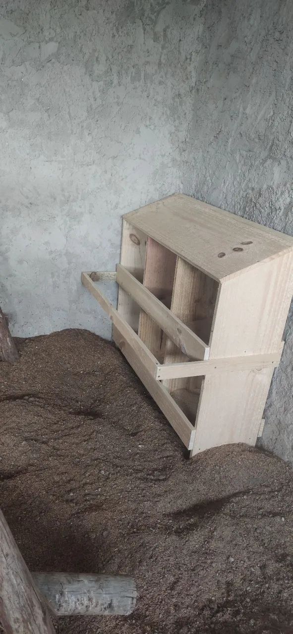 Ninho para galinhas 6 compartimentos  - Foto 5