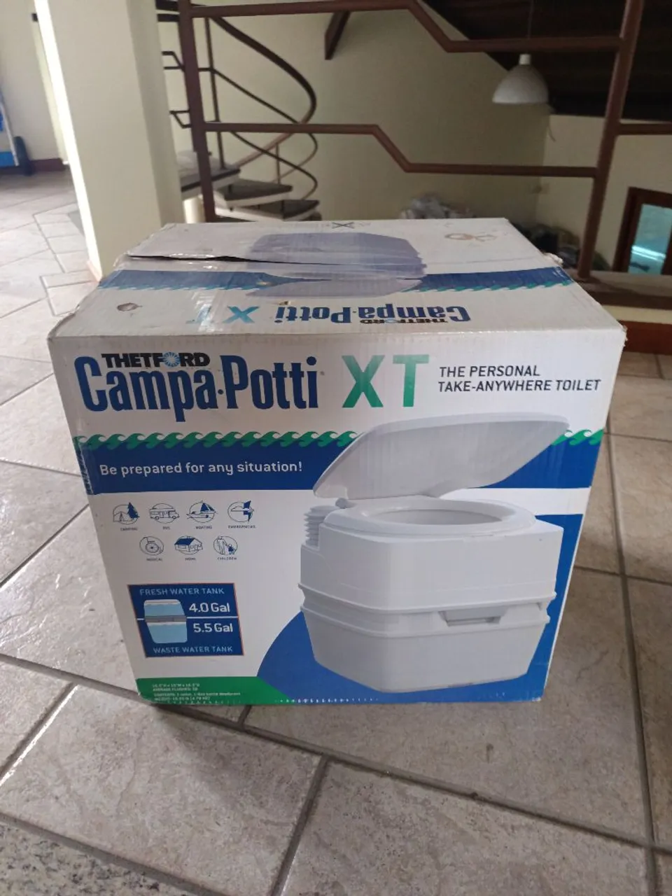Banheiro Portátil Thetford Campa-Potti XT