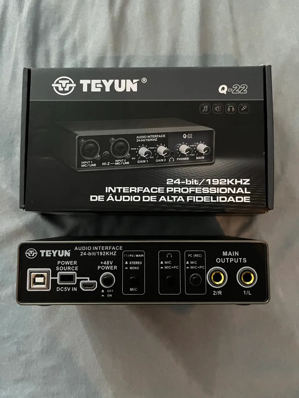 Interface de áudio Teyun Q22 - Foto 2