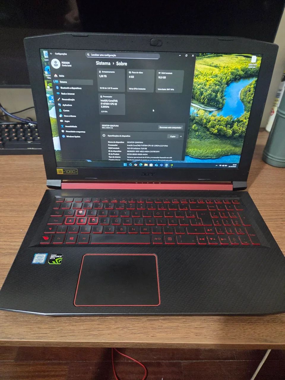 Notebook Acer Nitro64312420076162120