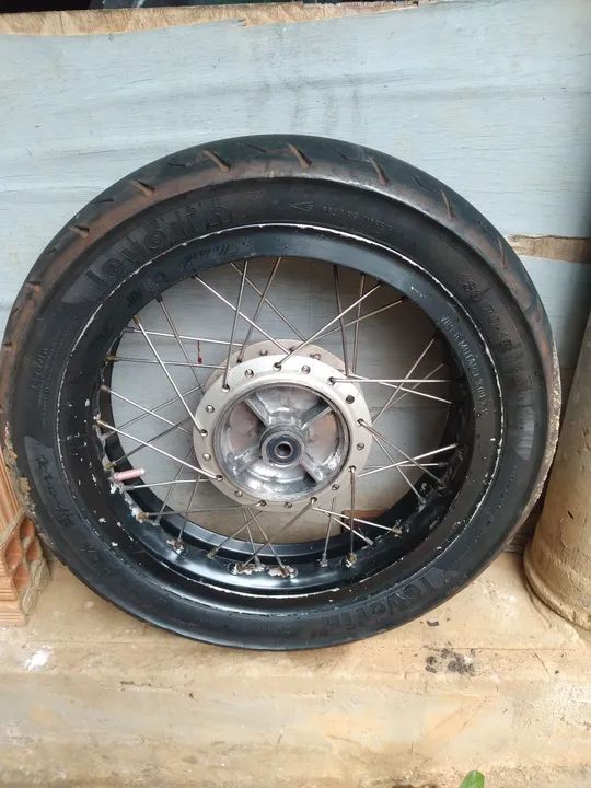 Roda aro 17 para moto - Foto 2