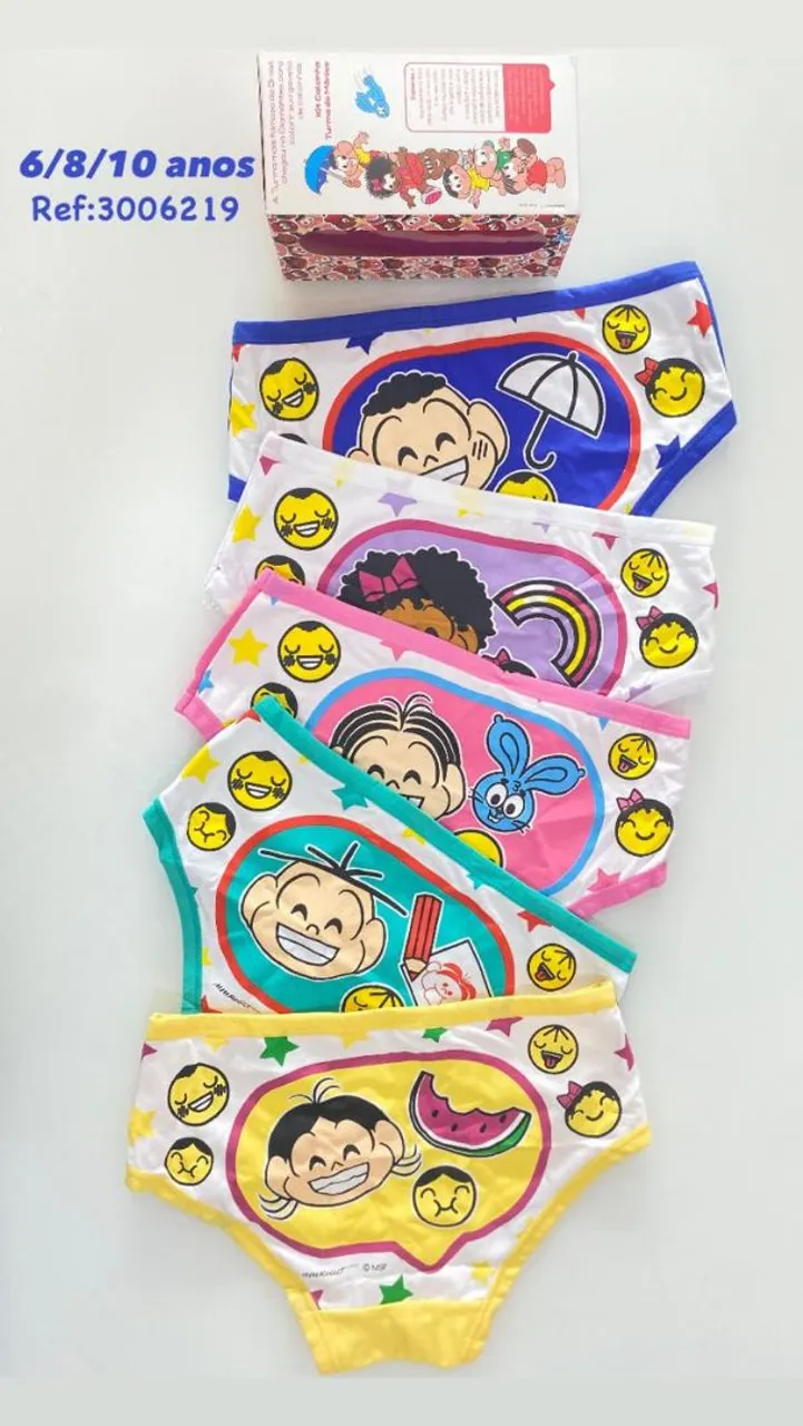 Kits Calcinhas Diamantes disponíveis