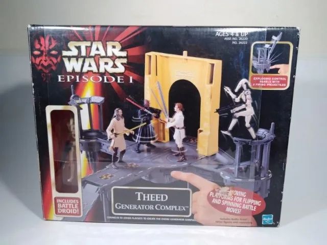 Star Wars Theed Generator Complex - Playset Original e Lacrado